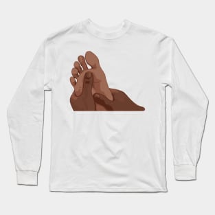 Foot rub Long Sleeve T-Shirt